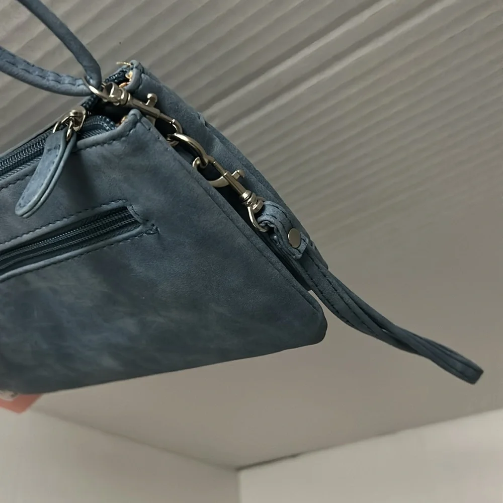 🆕 STONE MOUNTAIN Trifecta Faux Leather Crossbody - Picture 7 of 11